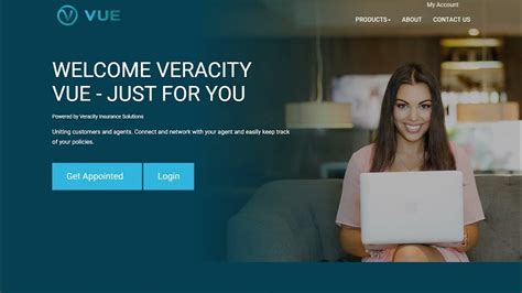 veracity vue|Logging in 